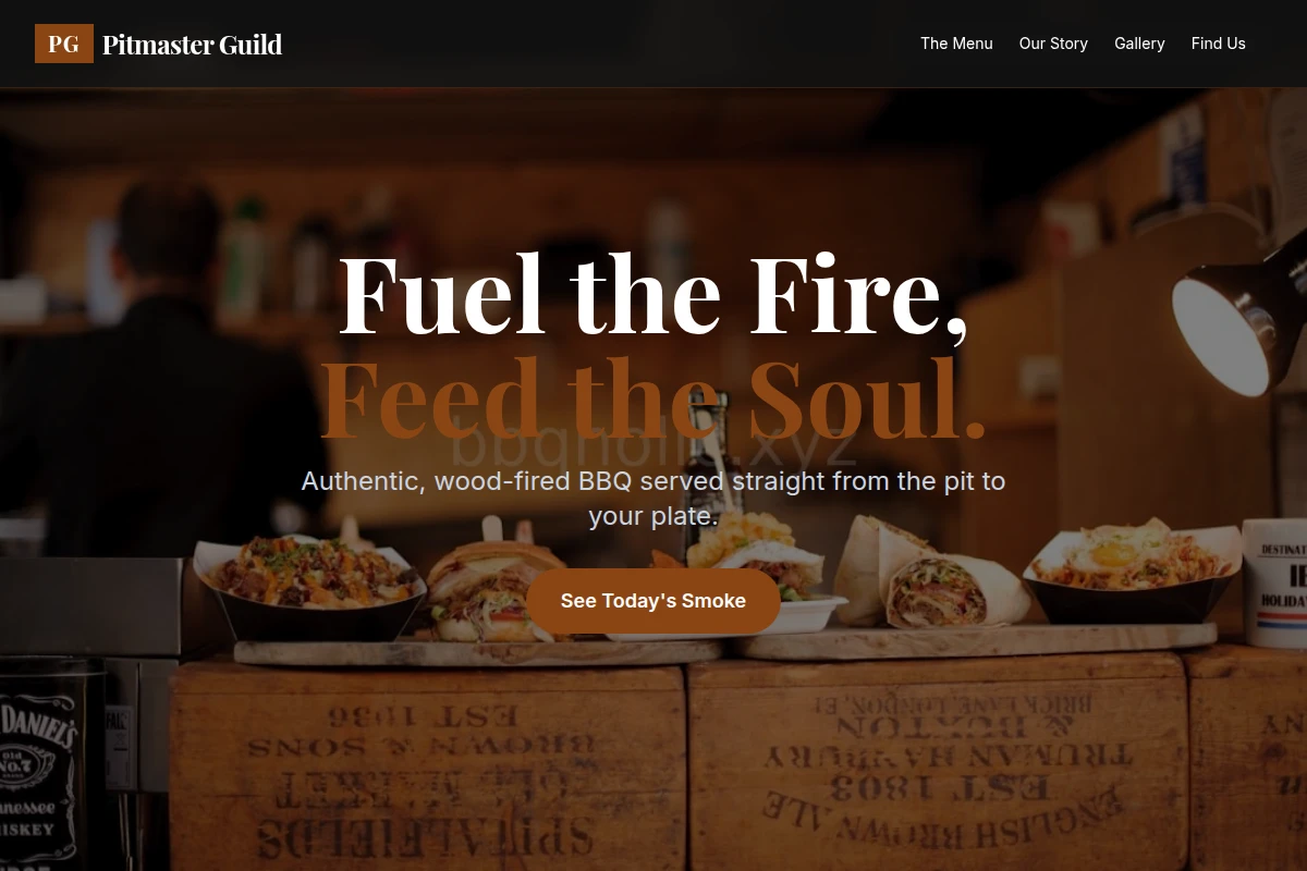 Smoker Food Truck